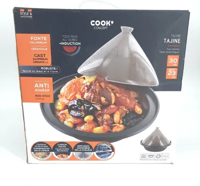 Produktbild von Tajine Induktions Topf Tajine einfärben extravagante Look