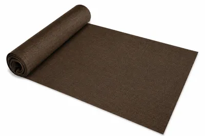 Produktbild von Tischläufer 40x100 cm braun Leinenoptik beschichtet Lotuseffekt Tischband Mitteldecke