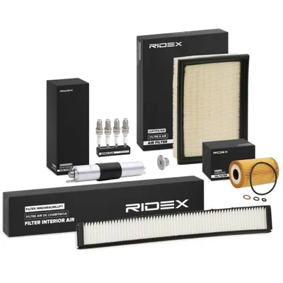 Produktbild von RIDEX Inspektionspaket Filterset für BMW 3 Limousine (E46) 3 Touring (E46) 3 Coupe (E46)