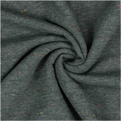 0,5m Sweat-Stoff Cosy Colours Meterware Oeko-Tex Sweatstoff Sweat grau
