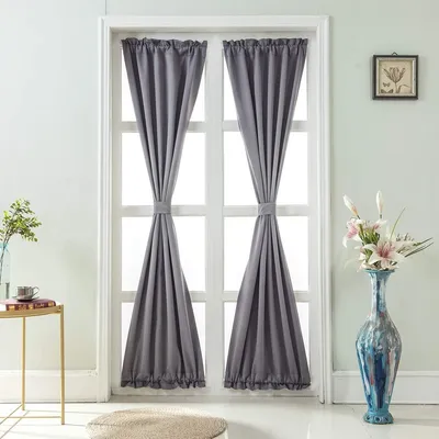 Immagine prodotto di Tende per porte finestre con isolamento termico - Grigio, 137 x 213 cm