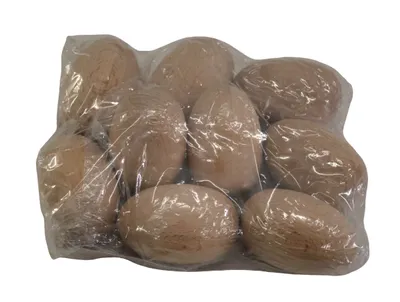 Zdjęcie produktu dla Proste drewniane jajka z drewna bukowego do ozdabiania i malowania, 60 x 45 mm, 9 sztuk