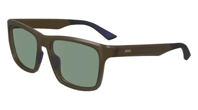Image de ZEISS ZS23529S 325 MATTE TRANSPARENT KHAKI 57/17/145 MALE Sonnenbrillen