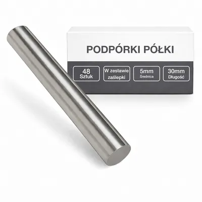 Zdjęcie produktu dla K-Möbel Wspornik półki szklanej 5 mm x 30 mm wraz z nakładkami - Wyprodukowano w Niemczech - Półka szklana Wspornik półki 5 mm ze stali nierdzewnej - Uchwyt półki / półka
