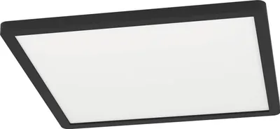 Image de Eglo Connect LED Plafonnier Rovito-Z noir 29,5 x 29,5 cm dimmable