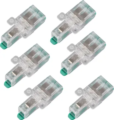 Produktbild von 20 Stück Drahtverbinder 1 In 2 Out Hebel Drahtverbinder 41A 450V für 0.5?6mm2 10?20AWG