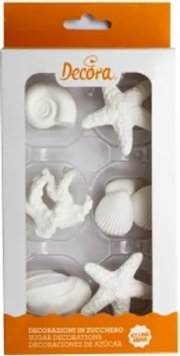 Produktbild von Zuckerdekoration für Seekuchen 6 Stk