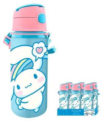Obrázek produktu pro Hliníková láhev Hello Kitty Cinnamoroll, objem 600 ml