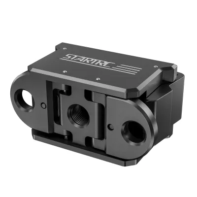 Produktbild von STARTRC Schnellwechsel-Stativmontageadapter, Schnellwechselhalterung aus Aluminiumlegierung, Ersatz fuer DJI OSMO Pocket 3-Zubehoer