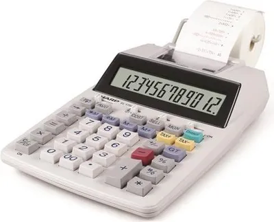 Obrázek produktu pro Sharp EL-1750V, 12 číslice/číslic, Napájení/baterie
