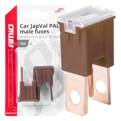 Obrázok produktu pre Poistky JAPVAL PAL O samec 70A AMIO-03401