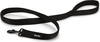 Produktbild von Karlie Art Sportiv Premium - Hundeleinen - Nylon - Schwarz - 120x2,5 cm