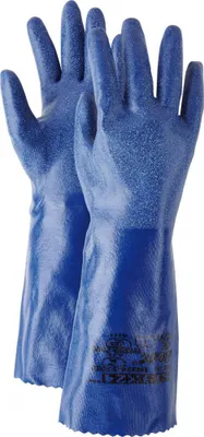 Produktbild von SHOWA Handschuh NSK 24,Nitr il,356 mm lang, Gr. 9 12 Stk