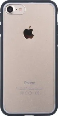 Image de Coque arrière sans marque pour Apple iPhone 7 - Apple iPhone 8 - Noir