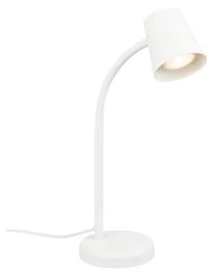 Immagine prodotto di Lampada Da Tavolo Contemporanea Skriva Metallo Bianco 1 Luce Gu10