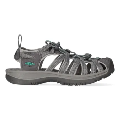 Produktbild von Keen Whisper Damen Wandersandalen Medium Grey/Peacock Green Größe 36