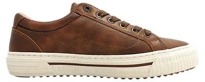 Imagen del producto de Zapatos deportivos Mustang para mujer, tipo cordones, color marrón, para uso casual