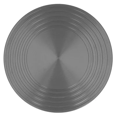 Wärmeverteilerplatte 28 cm, 4 mm, Aluminium, rund, poliert