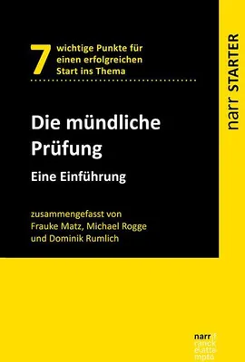 Produktbild von Die mündliche Prüfung