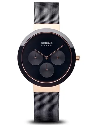 Produktbild von Bering 35036-166 Damen-Armbanduhr, Edelstahl-Gehäuse, Metall-Armband