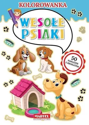 Imagen del producto de Kolorowanka Wesołe psiaki