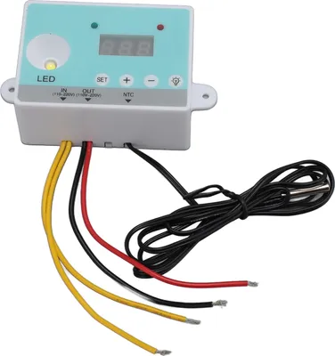 Obrázok produktu pre Automatický regulátor teploty inkubátora, termostat regulátora inkubátora vajec, inteligentný termostat inkubátora, digitálny regulátor teploty inkubátora, regulátor inkubátora, príslušenstvo automatického liahnutia