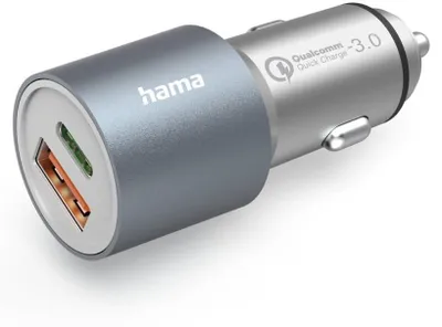 Obrázok produktu pre Hama 00125127, Auto, Zapaľovač, Šedá, Kovová