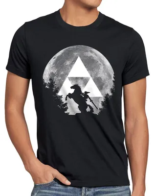Produktbild von A.N.T. Link Epona Mond Herren T-Shirt snes