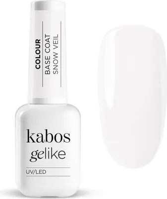 Produktbild von Kabos Gelike Colour Base Coat 2in1 Hybridbasis Snow Veil 10ml
