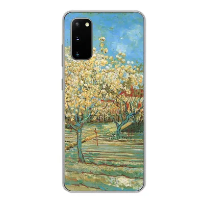Produktbild von MuchoWow® Handyhülle Schutzhülle Hülle für Samsung Galaxy S20 Blühender Obstgarten - Vincent van Gogh Silikon Softcase Handy Hülle - Bild