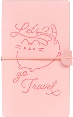 Obrázek produktu pro Pusheen - Cestovní zápisník B6 (růžový)
