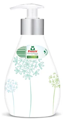 Zdjęcie produktu dla Frosch Sensitiv-Seife - Designedition, 1er Pack (1 x 300 ml)
