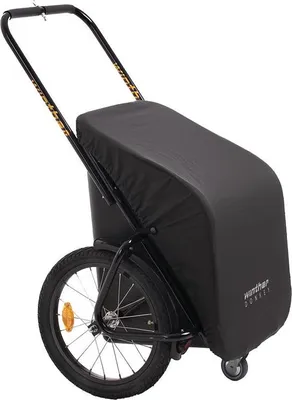 Produktbild von Winther Donkey mit schwarzer Plane - Robuster und stylischer Transportanhänger für alle Lasten