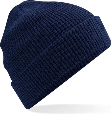 Produktbild von Beechfield - Mütze Mit Bündchen PC4626 (Einheitsgröße) (Marineblau)