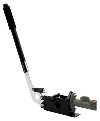Produktbild von Handbremse für Rennsimulation - Hydraulische Game Handbremse - Verstellbarer 50 cm Griff - Alulegierung - M8 Befestigung - Schwarz