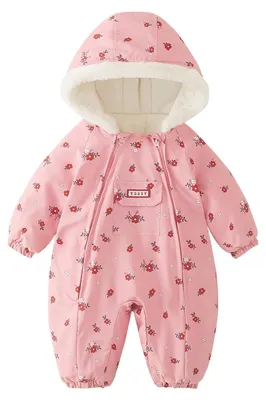 Productafbeelding van Solidchoice - Baby Winter Overall met Kap en Rits