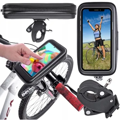 Produktbild von Fit4Med Wasserdichte Fahrrad Handyhalterung mit Sicherer Befestigung