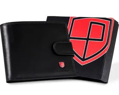 Obrázok produktu pre Peterson Pánska kožená peňaženka Marginvarensby čierna One size