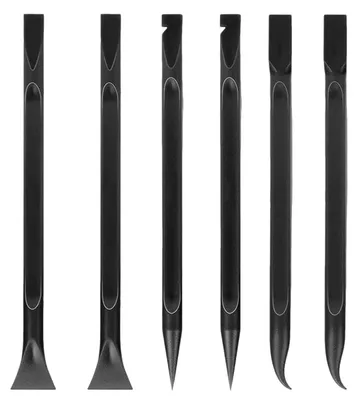 Produktbild von Werkzeug zur Entfernung von Splittern – Set mit 6 Kunststoff-Schabern