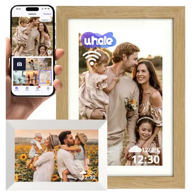 Produktbild von Digitale Fotorahmen für Fotos Touchscreen WIFI 10,1" Uhale App UHALE APP