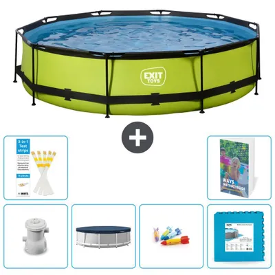 Obrázok produktu pre Bazén Exit Pool Rund – 360 × 76 cm – 7-dielny S222