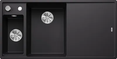 Produktbild von BLANCO AXIA III 6 S SILGRANIT schwarz