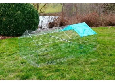 Immagine prodotto di Kerbl Freilaufgehege mit Ausbruchsperre 180x90x75cm