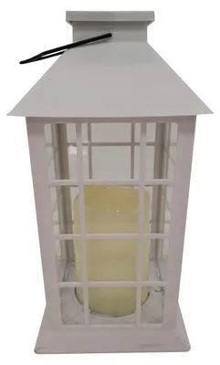 Zdjęcie produktu dla Lampka Solarna Lampion Biały