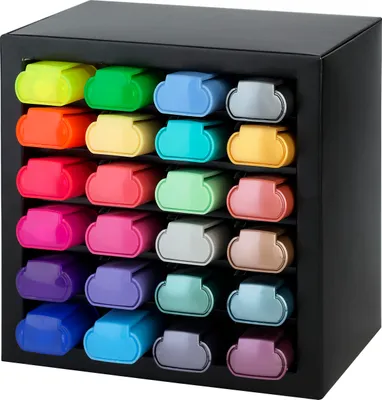 Produktbild von FABER-CASTELL Textmarker TL 46 24er Deskset