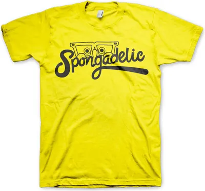 Produktbild von Spongadelic T-Shirt - Medium - Yellow