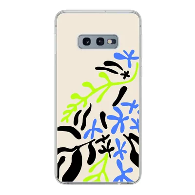 Produktbild von MuchoWow® Handyhülle Schutzhülle Hülle für Samsung Galaxy S10e Blatt - Abstrakt - Muster Silikon Softcase Handy Hülle - Handy