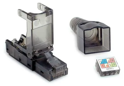 Immagine prodotto di VALUE feldkonfektionierbarer RJ-45 Stecker Cat.6A (Class EA), UTP