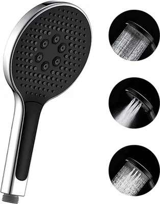 Produktbild von Drucksteigernde Regendusche, wassersparend mit 3 Strahlarten