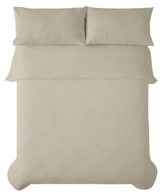 Dekbedovertrek aus Baumwolle, Beige, 240x220 cm